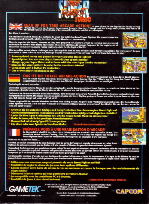 Super Street Fighter 2 Turbo - Dos