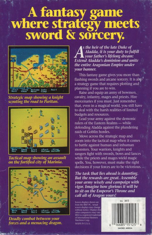 Sword Of Aragon - Dos