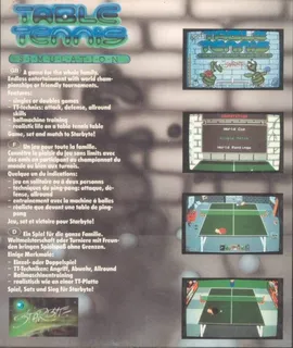 Table Tennis Simulation dos