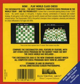 The Chessmaster 2000 dos