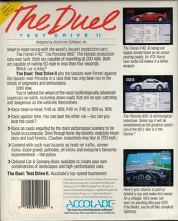 The Duel : Test Drive II dos