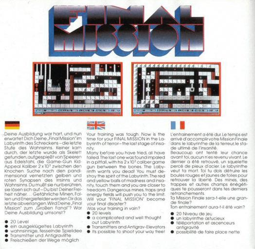 The Final Mission - Dos