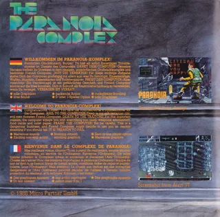 The Paranoia Complex - Dos