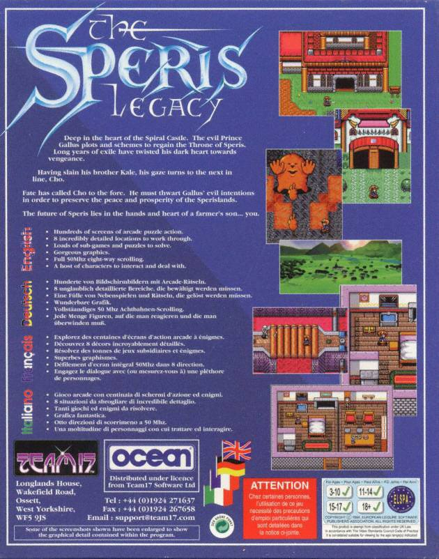 The Speris Legacy - Dos