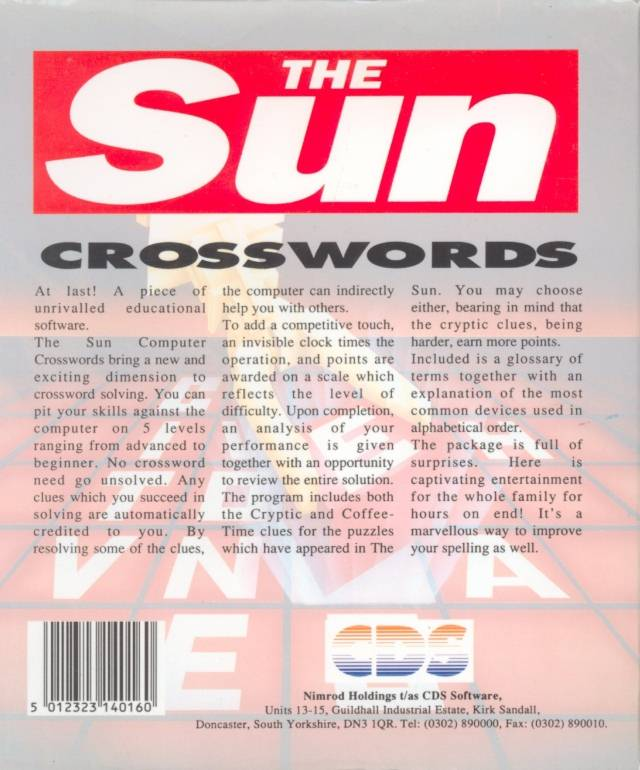 The Sun Crosswords - Vol. 1 & 2 - Dos