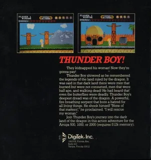 Thunder Boy - Dos
