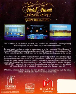Trivial Pursuit - A New Beginning dos