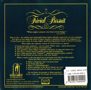 Trivial Pursuit - Genus Edition dos