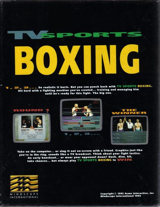 TV Sports Boxing - Dos