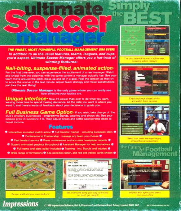 Ultimate Soccer Manager - Dos