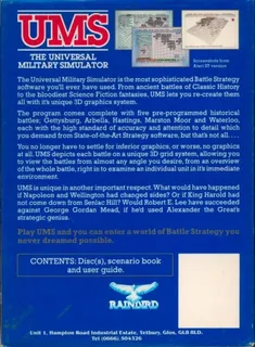 Ums - The Universal Military Simulator dos