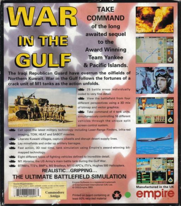 War In The Gulf - Dos