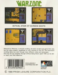 War Zone (paradox) dos