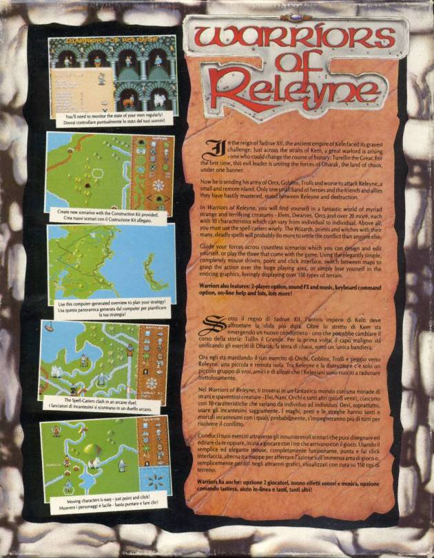 Warriors of Releyne - Dos