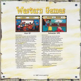 Western Games dos