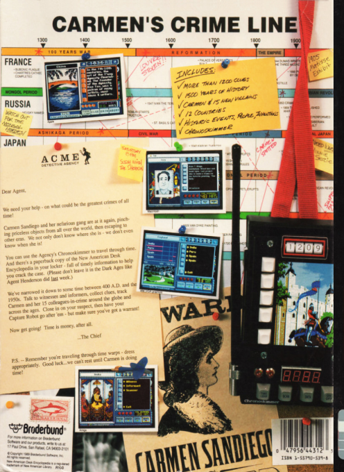 Where In Time Is Carmen Sandiego? - Dos