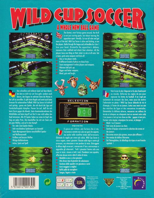 Wild Cup Soccer - Dos