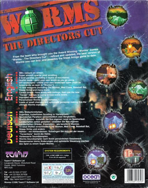 Worms - The Director's Cut - Dos