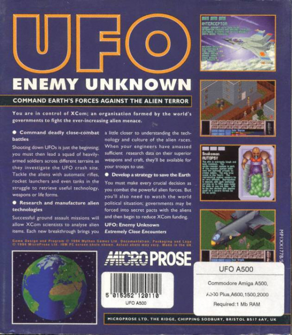 X-COM : UFO Defense - Dos
