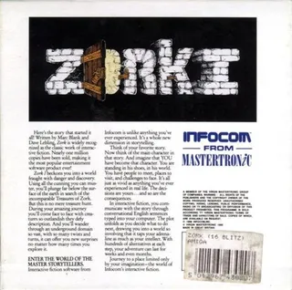 Zork 1 - The Great Underground Empire dos
