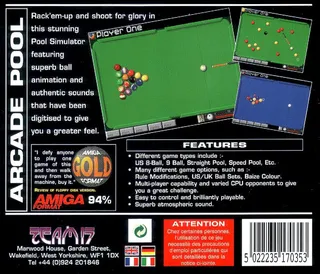 Arcade Pool dos