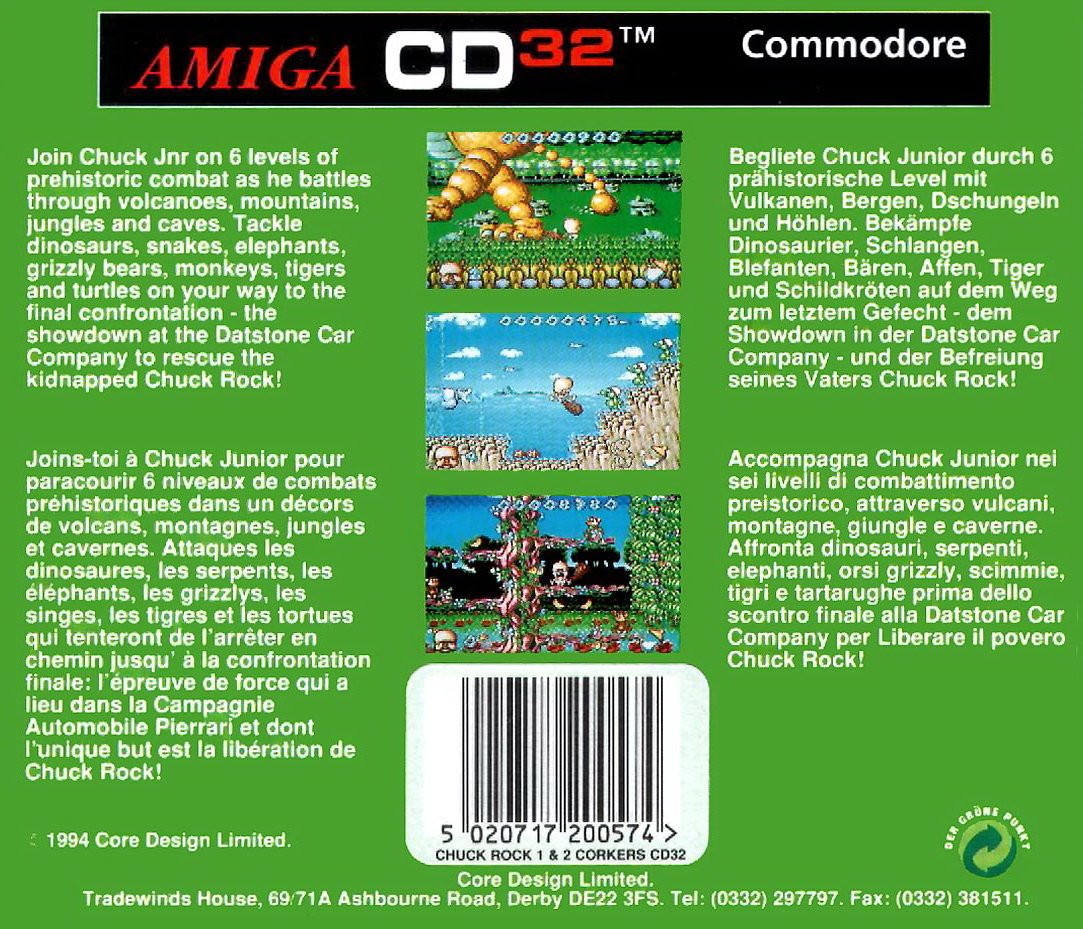 Chuck Rock 2 - Son Of Chuck - Dos