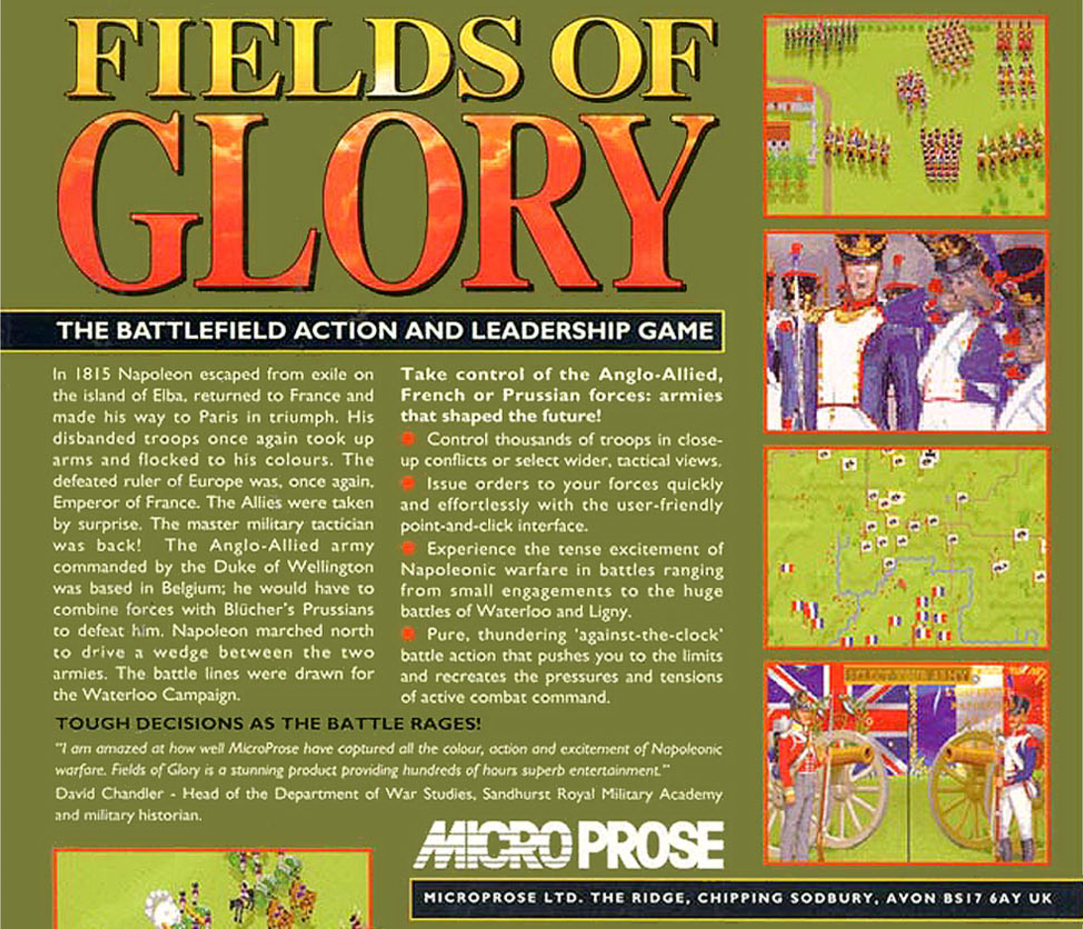 Fields Of Glory - Dos
