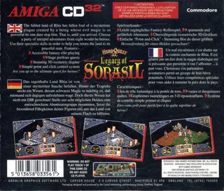 Hero Quest 2 - Legacy Of Sorasil dos