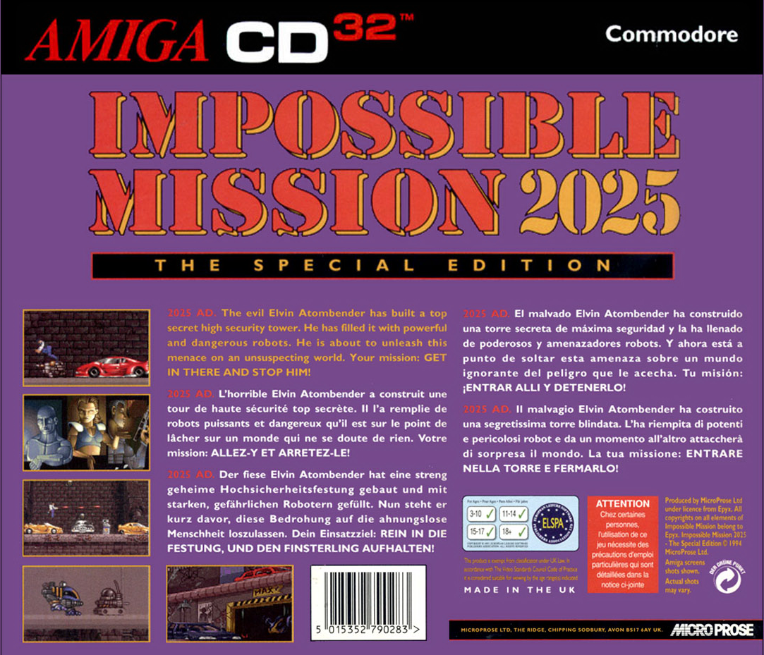 Impossible Mission 2025 - The Special Edition - Dos