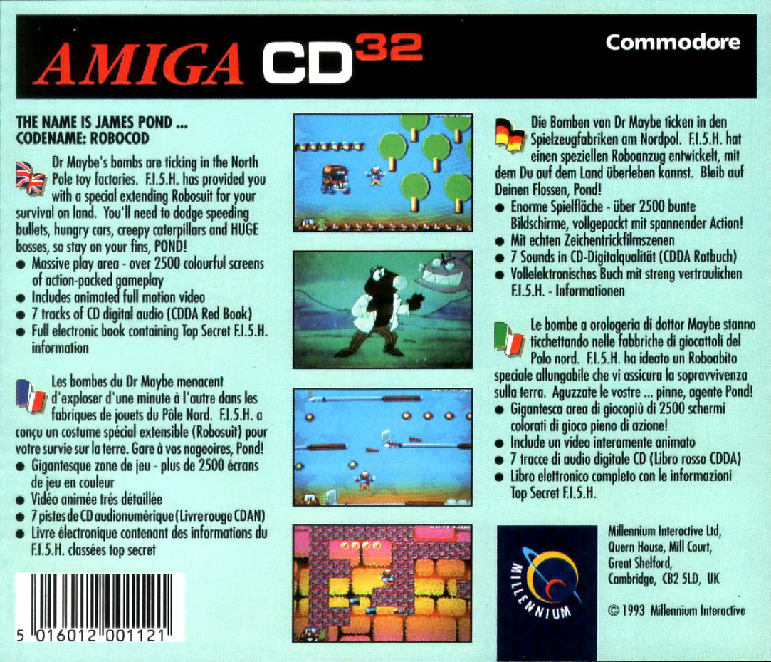 James Pond 2 - Robocod - Dos