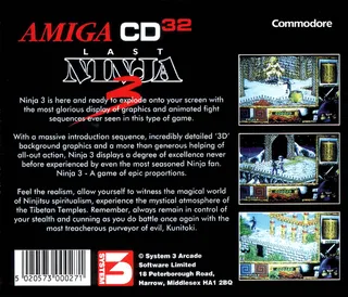 Last Ninja 3 dos