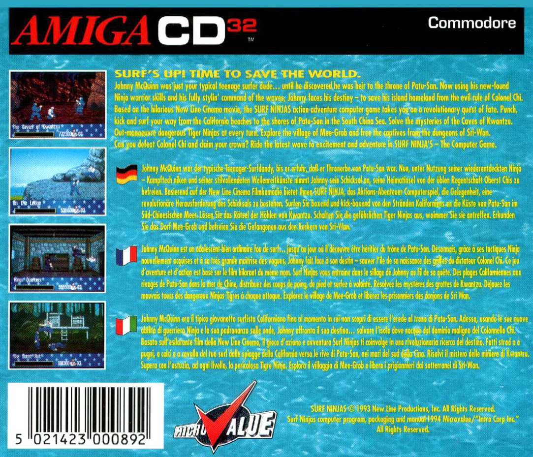 Surf Ninjas - Dos