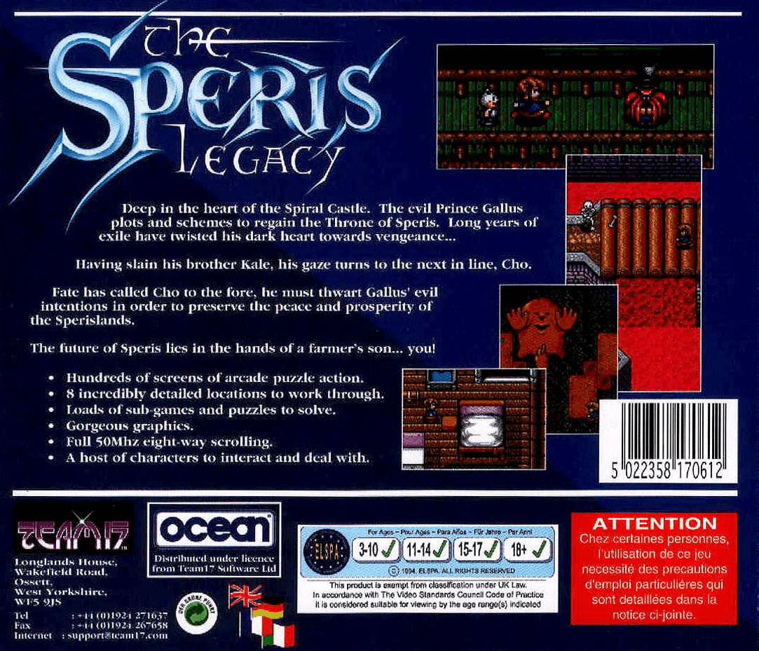 The Speris Legacy - Dos