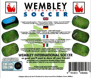 Wembley International Soccer dos