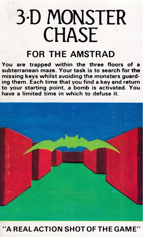 3D Monster Chase - Dos