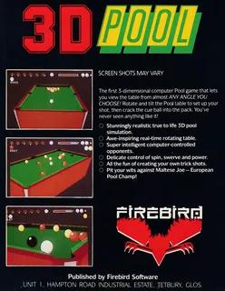 3D Pool dos