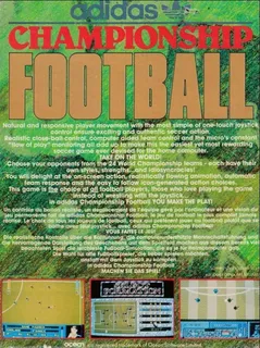 Adidas Championship Football dos