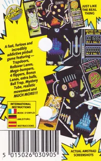 Advanced Pinball Simulator dos