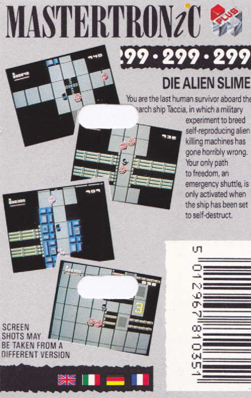 Alien Slime, Die - Dos