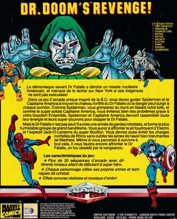 The Amazing Spider-Man And Captain America In Dr. Doom's Revenge! dos