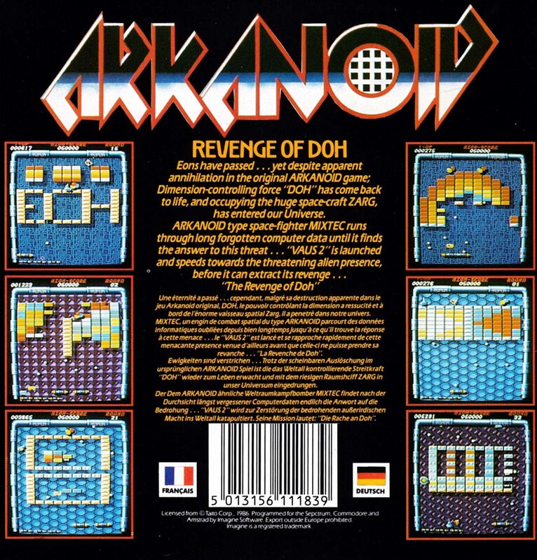 Arkanoid II dos