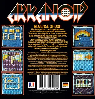 Arkanoid - Revenge Of Doh dos