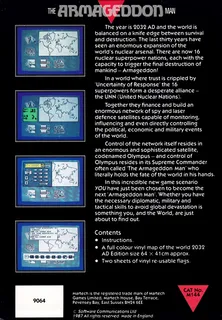 The Armageddon Man dos