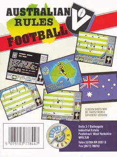Australian Rules Football dos