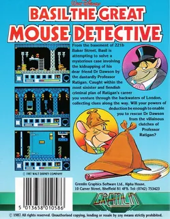 Basil the Great Mouse Detective dos