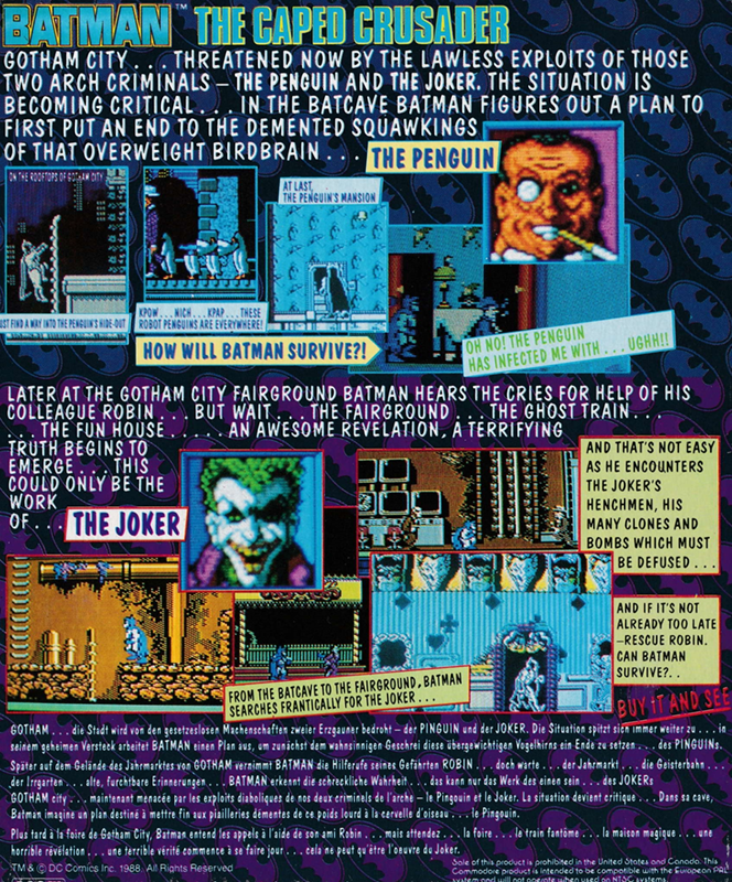 Batman - The Caped Crusader - Dos