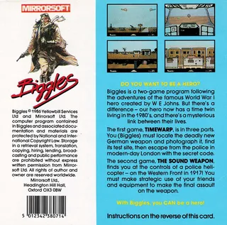 Biggles dos