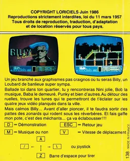 Billy la Banlieue dos