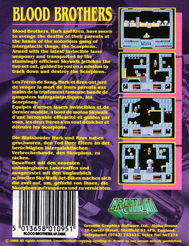 Blood Brothers - Dos