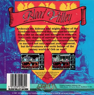Blood Valley dos